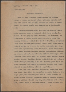 Rozmowa o humanizmie