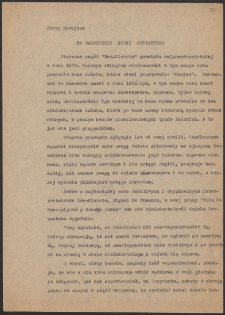 Na marginesie epoki Cervantesa