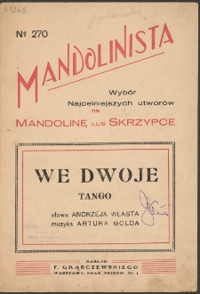 We dwoje : tango
