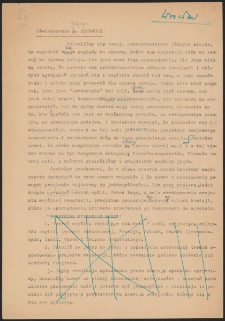 [Oświadczenie Jerzego Borejszy]