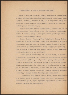 Przemówinie z dnia 25 października 1949 r.