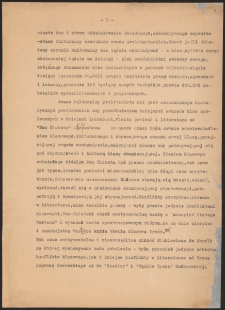 [Framgent tekstu dotyczący wizji rozowju kultury w Polsce Ludowej]