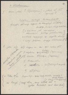 [Notatki na temat Adama Mickiewicza]