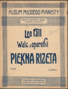 Walc z operetki Piękna Rizeta