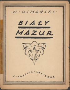 Biały mazur. Op. 52