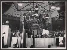 [Fotografia Prezydium Og&oacute;noamerykańskiego Kongresu w obronie Pokoju].