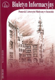 Biuletyn Informacyjny - Pomorski Uniwersytet Medyczny w Szczecinie. Nr 1-2 (123-124). 2024
