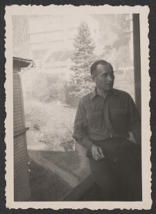 [Krynica-Zdrój, kierowca Borejszy w ośrodku wypoczynkowym]