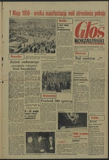 Głos Koszaliński. 1959, maj, nr 104