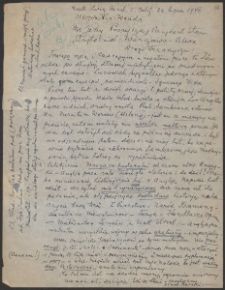 [List Stanisława Barskiego do Jerzego Borejszy z 22 lipca 1948].