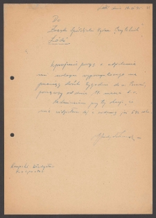 [List Władysława Krupskiego do Jerzego Borejszy z 14 marca 1945].