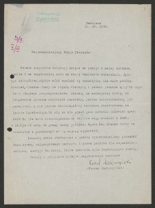 [List Kornela Makuszyńskiego do Jerzego Borejszy z 12 października 1948].