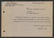 [List Aliny Rudzińskiej do Zygmunta Muśnickiego z 17 kwietnia 1946].