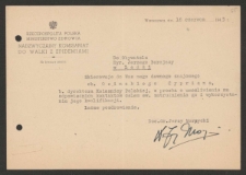 [List Jerzego Morzyckiego do Jerzego Borejszy z 16 czerwca 1945].