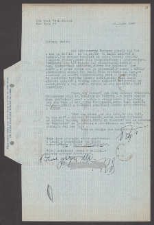 [List Ryszarda Ordyńskiego do Jerzego Borejszy z 14 lipca 1947].