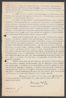 [List Haralda Ordjoelsa do Jerzego Borejszy z 25 marca 1947].