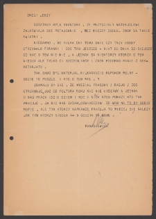 [Telegram A. Panasewicza do Jerzego Borejszy].