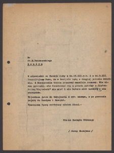 [List Jerzego Borejszy do Bolesława Przeworskiego].