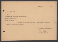 [List Jerzego Borejszy do Aleksandra Bocheńskiego z 13 maja 1948].