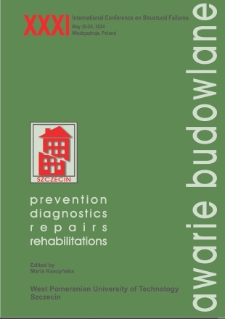 Awarie budowlane 2024 : zapobieganie, diagnostyka, naprawy, rekonstrukcje= International Conference on Structural Failures (31 ; 2024 ; Międzyzdroje).