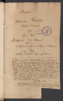 Dreyer Vertrauter Schlesier Reise-Journal durch Einen Theil Deutschlandes und Hollands : darinnen der Zustand verschiedener H&ouml;fe und Akademien auch andere Orthe aufrichtig und freym&uuml;thig vorgestellet wird