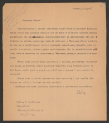 [List Haliny Grzmielewskiej do Jerzego Borejszy z 23 maja 1949].