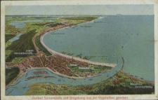 Seebad Swinemünde und Umgebung aus der Vogelschau gesehen