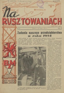 Na Rusztowaniach. R.2, 1954 nr 9