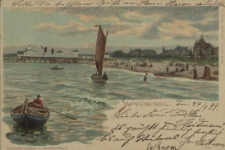 Swinemünde, Dünenstrasse und Herrenbad