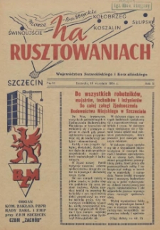 Na Rusztowaniach. R.2, 1954 nr 13