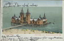 Swinemünde, Seebrücke vom Conversationshaus aus