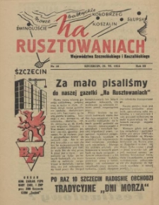 Na Rusztowaniach. R.3, 1955 nr 18