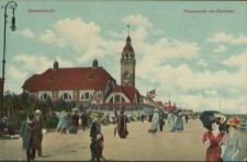 Swinemünde, Promenade am Kurhaus