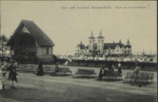 See- und Soolbad Swinemünde, Blick auf die Seebrücke