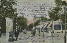 Ostseebad Misdroy, Strandpromenade und Kaiserhalle
