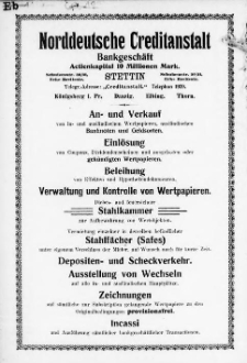 Adress- und Geschäfts-Handbuch für Stettin : nach amtlichen Quellen zusammengestellt. 1905
