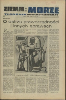 Ziemia i Morze : tygodnik społeczno-kulturalny.R.1, 1956 nr 5