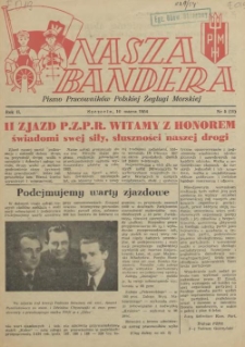 Nasza Bandera : pismo Pracowników Polskiej Żeglugi Morskiej. R.2, 1954 nr 5 (10)