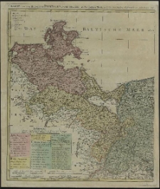 Charte von dem Herzogthum Pommern, sowohl Schwedisch- als Preussischen Theils, [..] und Gadebuschis