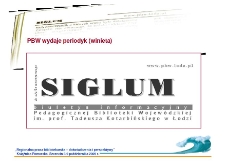 Biuletyn informacyjny PBW w Łodzi