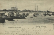 Seebad Misdroy, Strandpartie mit Victoria-Hotel