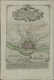 Plan von der Stadt Wollin welche vo den K&ouml;nigl. Schwedische Troupen mit st&uuml;rmend Hand einge nornen d.16.ept.1759 [...]