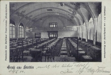Gruss aus Stettin, Turnhalle des Stettiner Turnvereins (Korporation), (Grünstrasse,1b-am Arndtplatz) als Konzertsaal