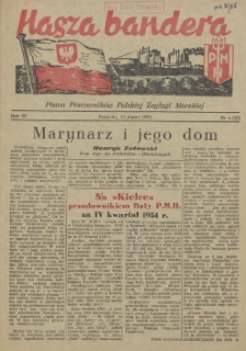 Nasza Bandera : pismo Pracowników Polskiej Żeglugi Morskiej. R.3, 1955 nr 4 (32)
