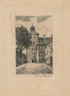 Szczecin, widok na Wieżę Dzwonów Zamku Książąt Pomorskich