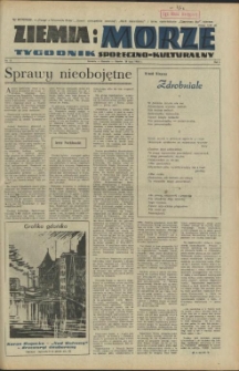 Ziemia i Morze : tygodnik społeczno-kulturalny.R.1, 1956 nr 11