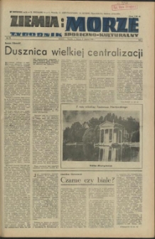 Ziemia i Morze : tygodnik społeczno-kulturalny.R.1, 1956 nr 13