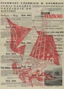 Nasze Włókno : pismo pracowników Szczecińskich Zakładów Włókien Sztucznych. R.5, 1961 dod. do nr 5