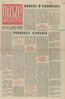 Nasze Wł&oacute;kno : pismo pracownik&oacute;w Szczecińskich Zakład&oacute;w Wł&oacute;kien Sztucznych. R.1, 1964 nr 3