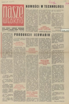 Nasze Włókno : pismo pracowników Szczecińskich Zakładów Włókien Sztucznych. R.1, 1964 nr 3